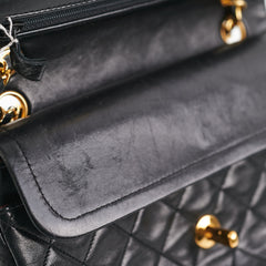 Chanel Small Classic Flap GHW Black