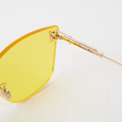 Dior Yellow Sunglasses