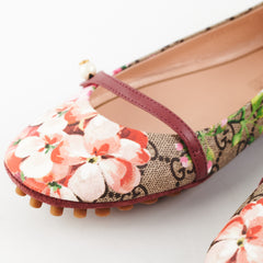 Gucci GG Supreme Blooms Ballet Flat (Size 38)