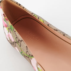 Gucci GG Supreme Blooms Ballet Flat (Size 38)
