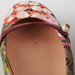 Gucci GG Supreme Blooms Ballet Flat (Size 38)