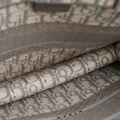 Dior Medium Book Tote Oblique Grey