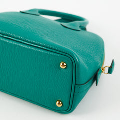 Hermes Mini Bolide Vert Verone D Stamp