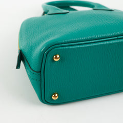Hermes Mini Bolide Vert Verone D Stamp
