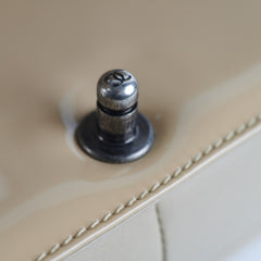 Deal of The Week -  Chanel Old Medium Boy Patent Leather Beige