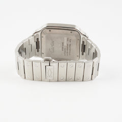 Cartier Santos Watch Dark Navy Dial