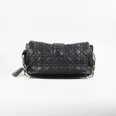 Dior Cannage Lock Bag Black