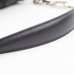 Dior Cannage Lock Bag Black