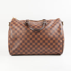 Louis Vuitton Speedy Bandouliere 35 Damier Ebene