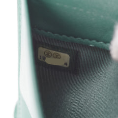 Chanel Yen Wallet Blue/Green