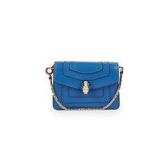 Bvlgari Serpenti Bag Charm Blue