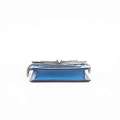 Bvlgari Serpenti Bag Charm Blue