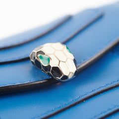 Bvlgari Serpenti Bag Charm Blue
