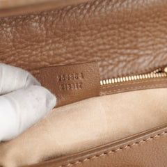 Gucci Top Handle Horsebit Beige