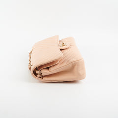 Chanel Classic Flap Medium Beige Clair Caviar Shoulder Bag