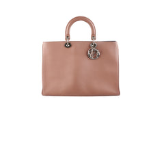 Dior Diorissimo Medium Dusty Pink Shopper Tote Bag