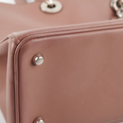 Dior Diorissimo Medium Dusty Pink Shopper Tote Bag