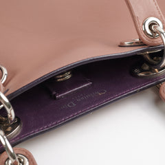 Dior Diorissimo Medium Dusty Pink Shopper Tote Bag