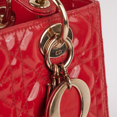 Dior Medium Lady Dior Red