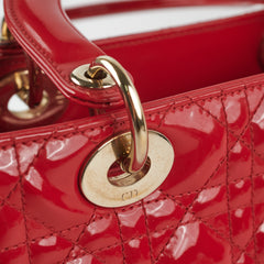 Dior Medium Lady Dior Red