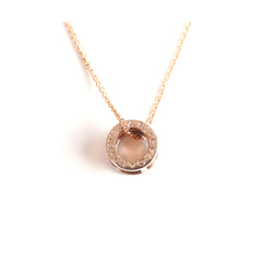 Bvlgari Zero1 Necklace Two Toned Rose Gold