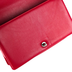 Chanel New Medium Boy Tweed Red