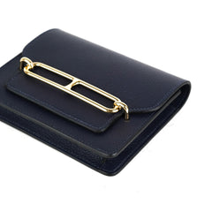 Hermes Roulis Slim Blue Nuit - Z Stamp