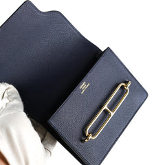 Hermes Roulis Slim Blue Nuit - Z Stamp