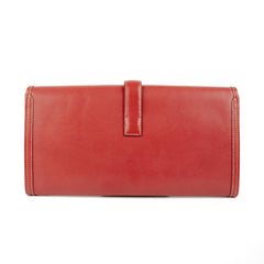 Hermes Jige Clutch 29 Red/Orange - M Stamp