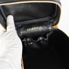 ITEM 11 - Chanel Vintage Caviar Vanity