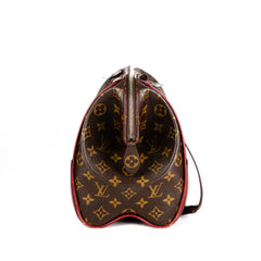 Louis Vuitton Monogram Shine Doc PM Bordeaux