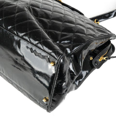 Chanel Supermodel Patent Tote Black