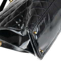 Chanel Supermodel Patent Tote Black