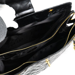 Chanel Supermodel Patent Tote Black