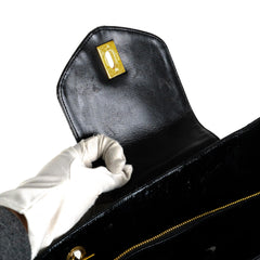 Chanel Supermodel Patent Tote Black