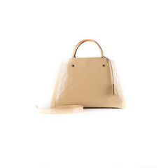 Louis Vuitton Montaigne VV Vernis Beige