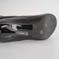 Chanel Heeled Boots Black - Size 38.5