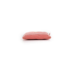 Chanel Caviar Coral Phone-Cardholder Holder