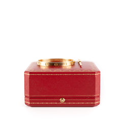Cartier Love Bracelet Yellow Gold Size 17 (old screw system)