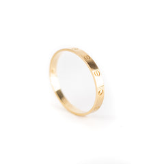Cartier Love Bracelet Yellow Gold Size 17 (old screw system)