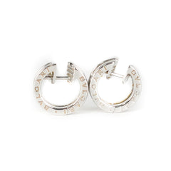 Bvlgari B-zero 18k White Gold Earrings