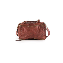 Givenchy Pandora Red Distressed Leather Cross Body Bag