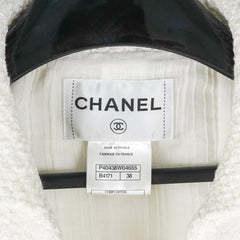 Chanel Short Jacket White 38