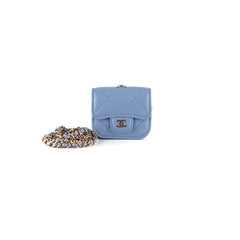 Chanel AirPods Case Blue