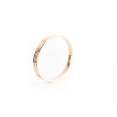 Cartier Love Bangle Rose Gold Size 17
