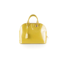 Louis Vuitton Alma PM Green Vernis Bag