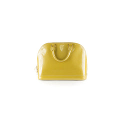 Louis Vuitton Alma PM Green Vernis Bag