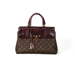 Louis Vuitton Python Top Handle
