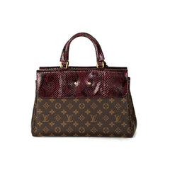Louis Vuitton Python Top Handle
