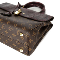 Louis Vuitton Python Top Handle
